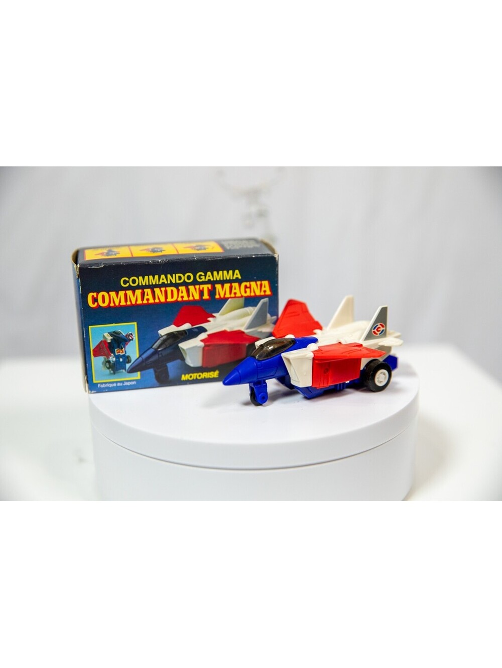 Magna Commandrons Transformer Gobots Mcdonalds Tomy Motorized Robo Strux Box BC4